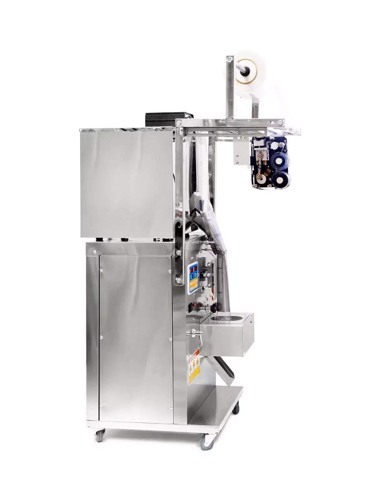 Machine d'emballage automatique avec distributeur de mélanges en vrac jusqu'à 99g et imprimante de données de péremption – 2