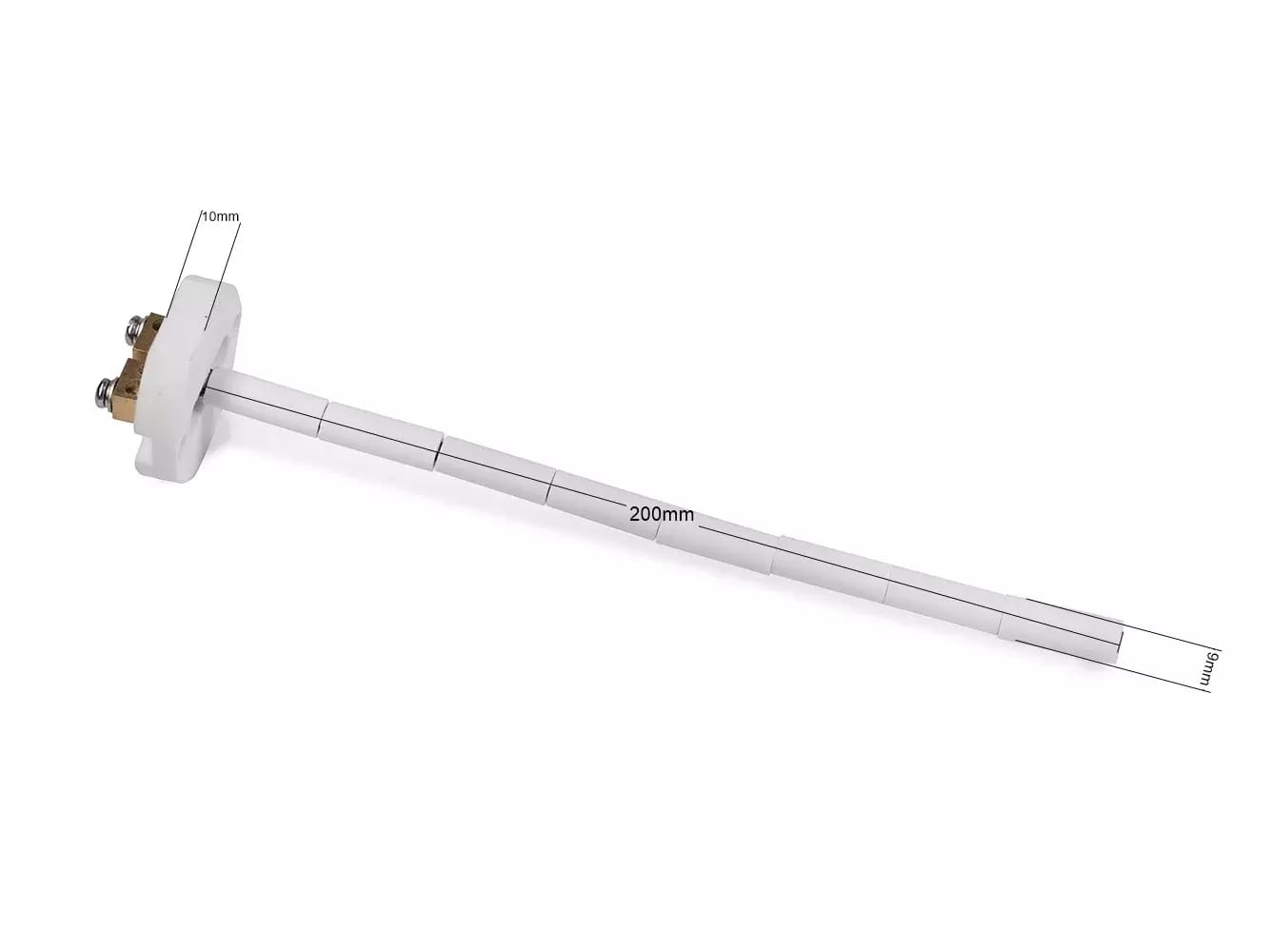 Thermocouple de type K d'une longueur de 200mm pour la mesure de hautes températures de 0 à 1300°C – 2