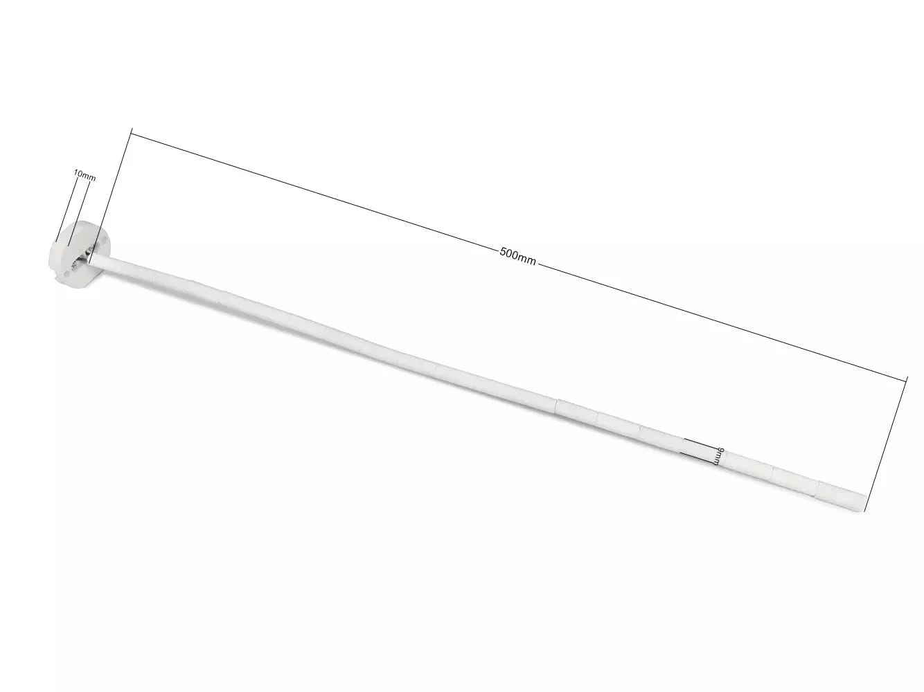 Sonde céramique haute température K 0 à 1300°C, longueur 500mm – 2