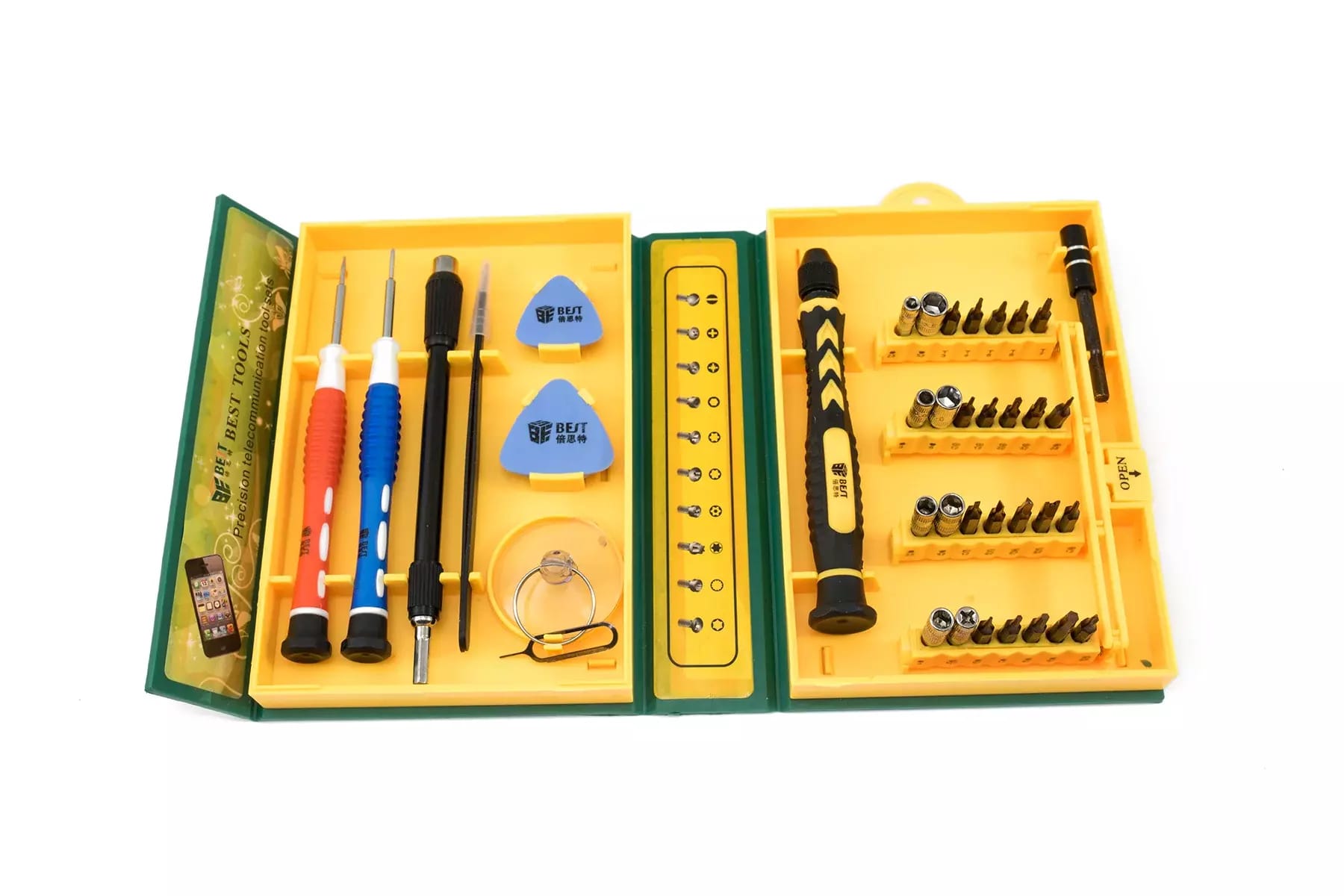 Boîte à outils pour l'ouverture des produits Apple