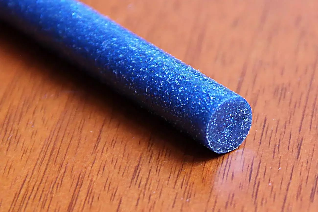 Bâtons de paillettes décoratifs pour pistolet à fondre bleu 1pc – 2