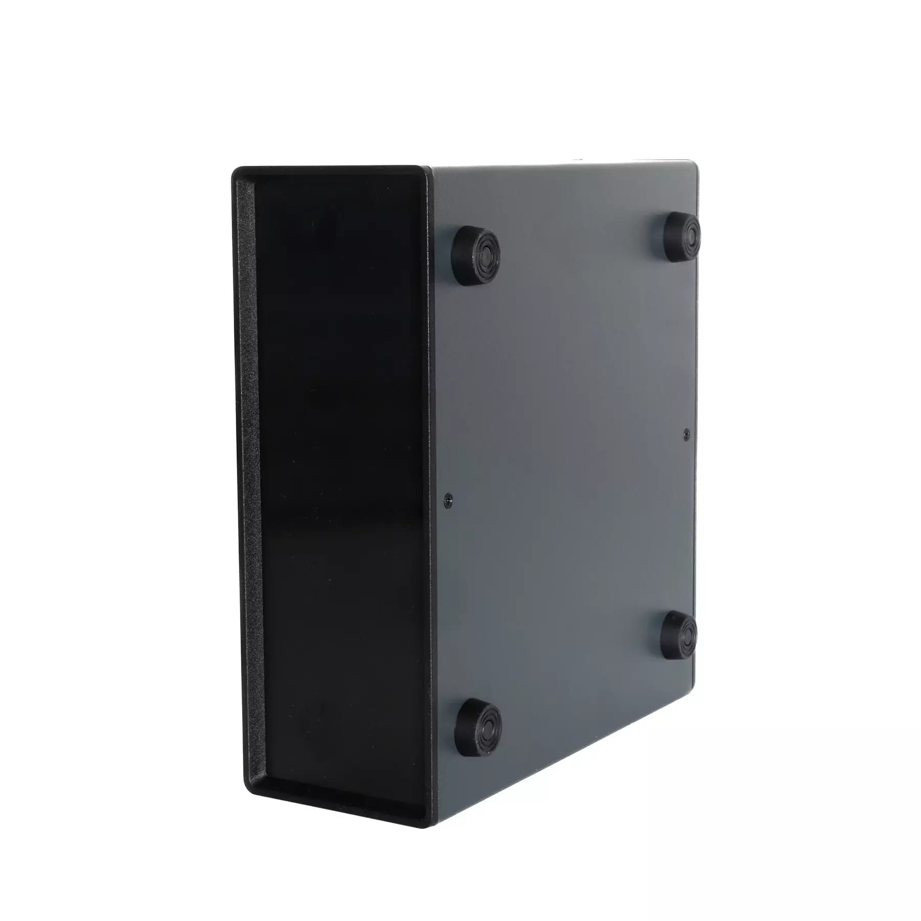 Boîte de construction métal/plastique 202x80x220mm - noir – 2