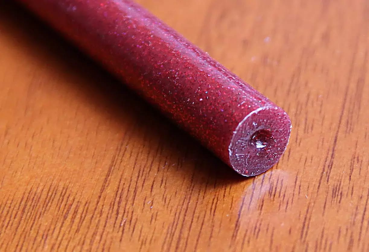 Bâtons décoratifs pailletés pour pistolet à colle chaude rouge 53pcs(1kg) – 2