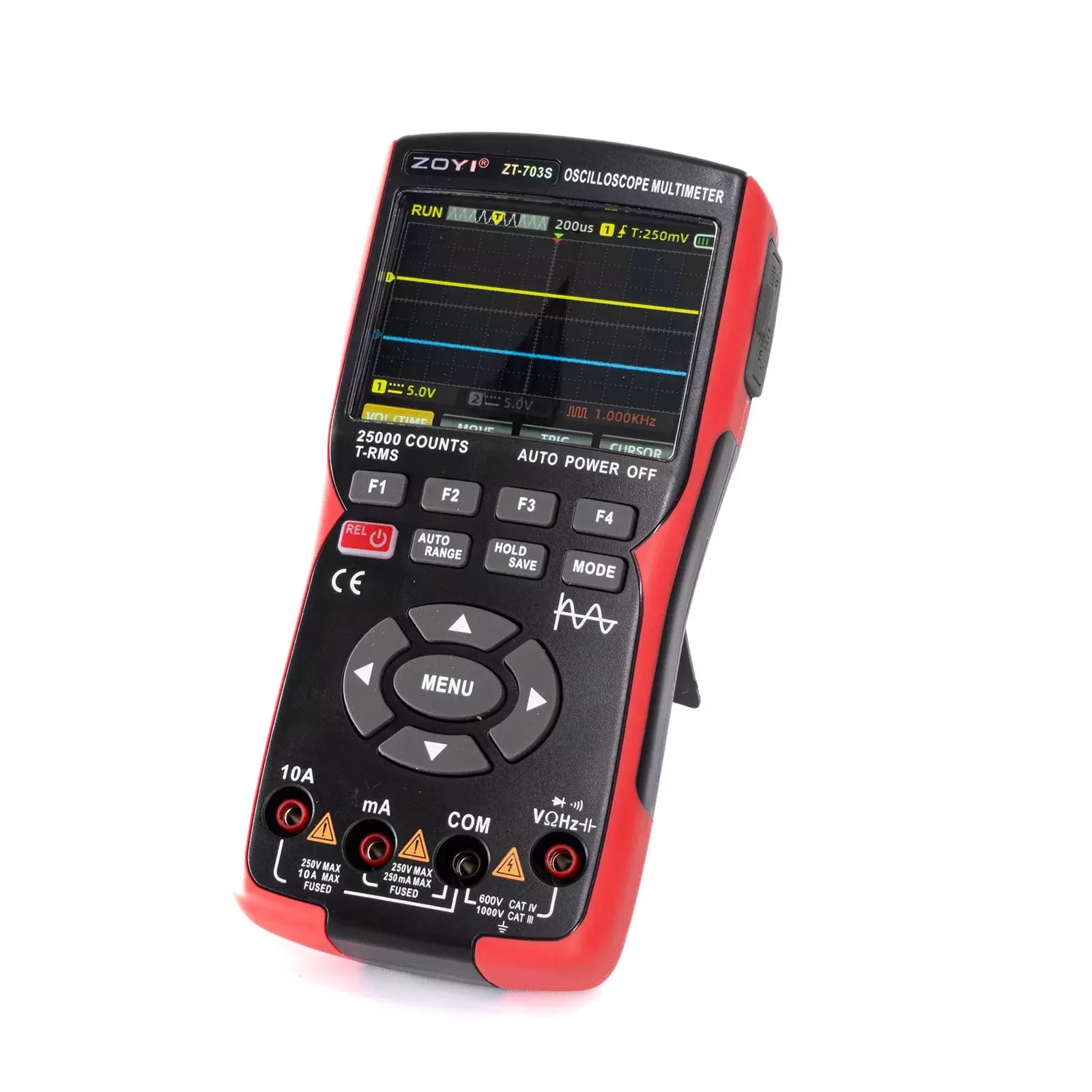 ZOYI ZT-703S 3V1 - multimètre avec oscilloscope et générateur de fonctions