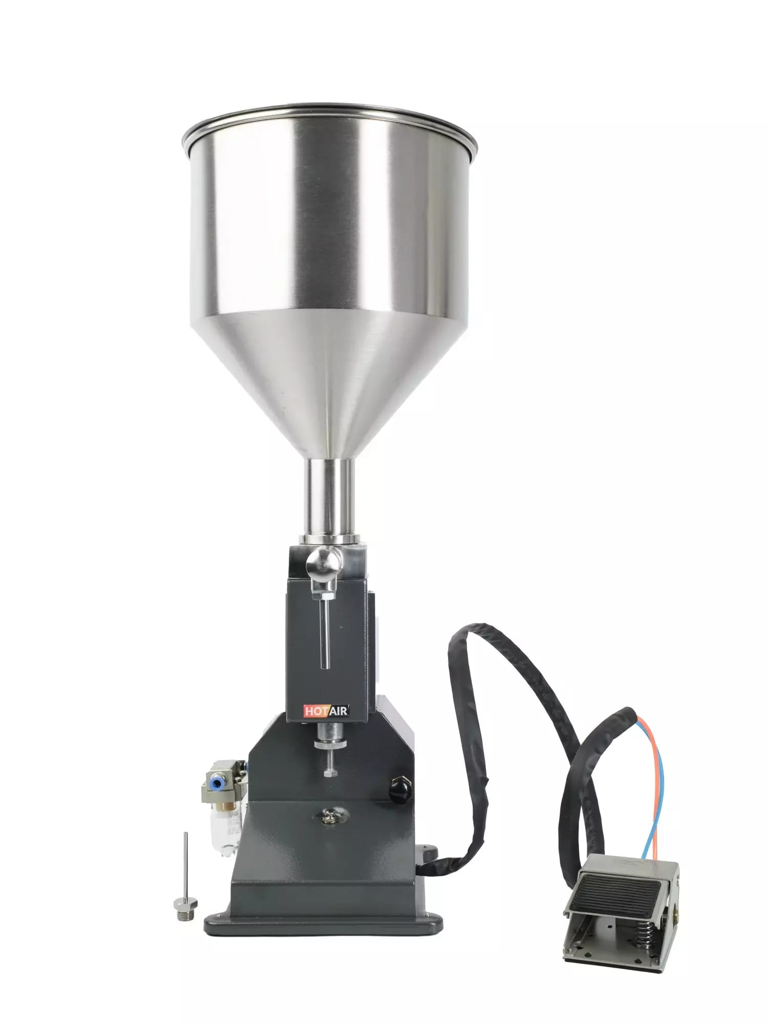 Remplisseuse pneumatique pour liquides fins à moyennement épais 5-50ml