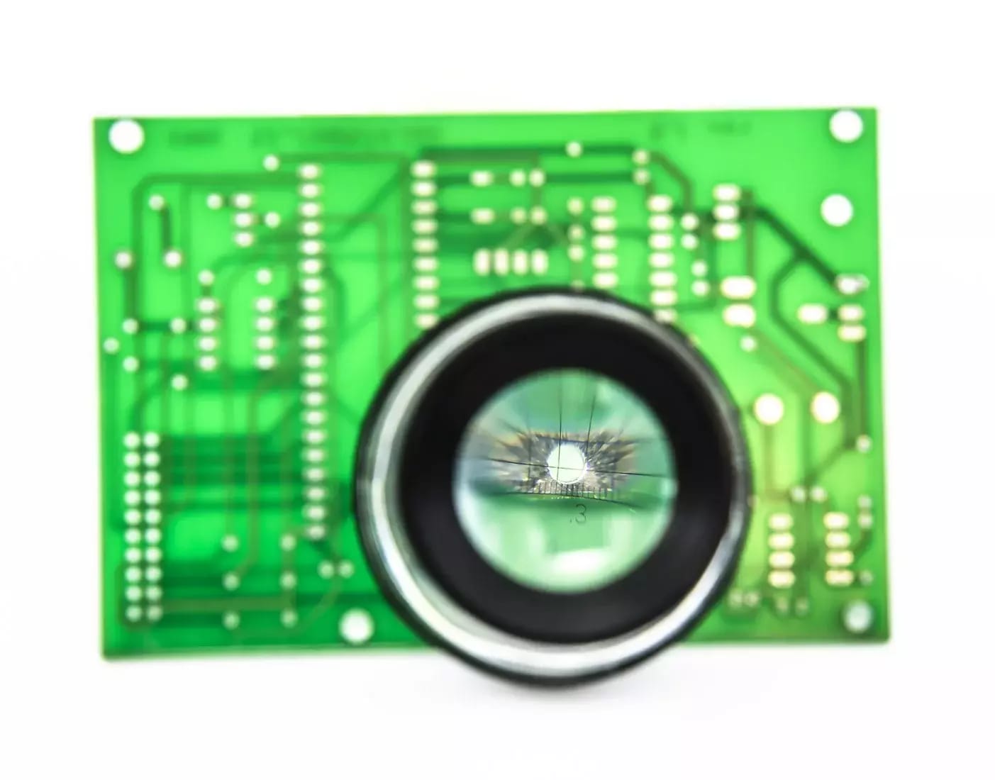 Loupe de service de qualité pour l'électronique et la mécanique fine avec un grossissement de 10x. – 2