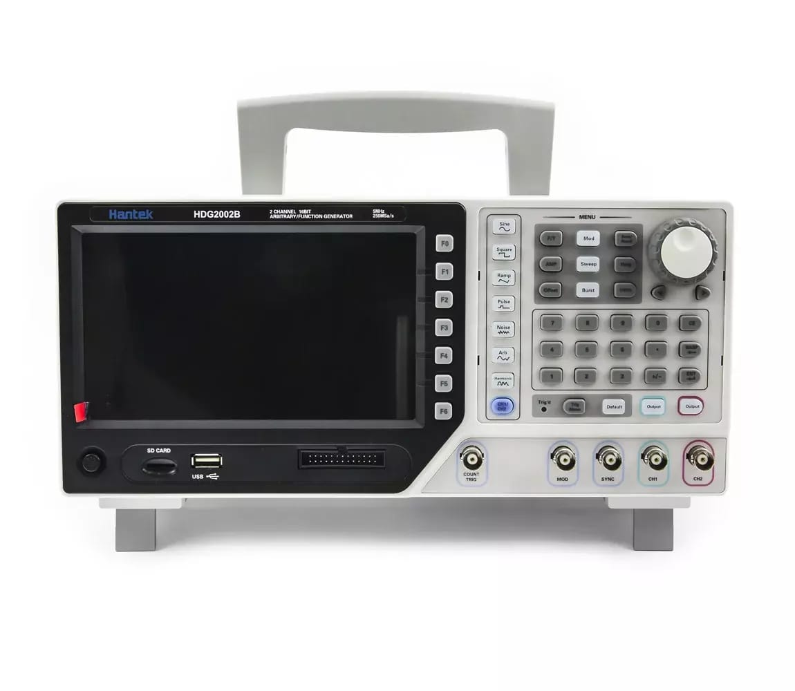 Générateur de fonctions Hantek HDG2002B 2CH 16bit, 250MSa/s, 5MHz – 2