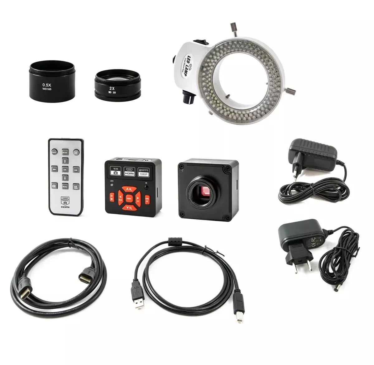 Microscope trinoculaire professionnel 16Mpix avec HDMI – 2