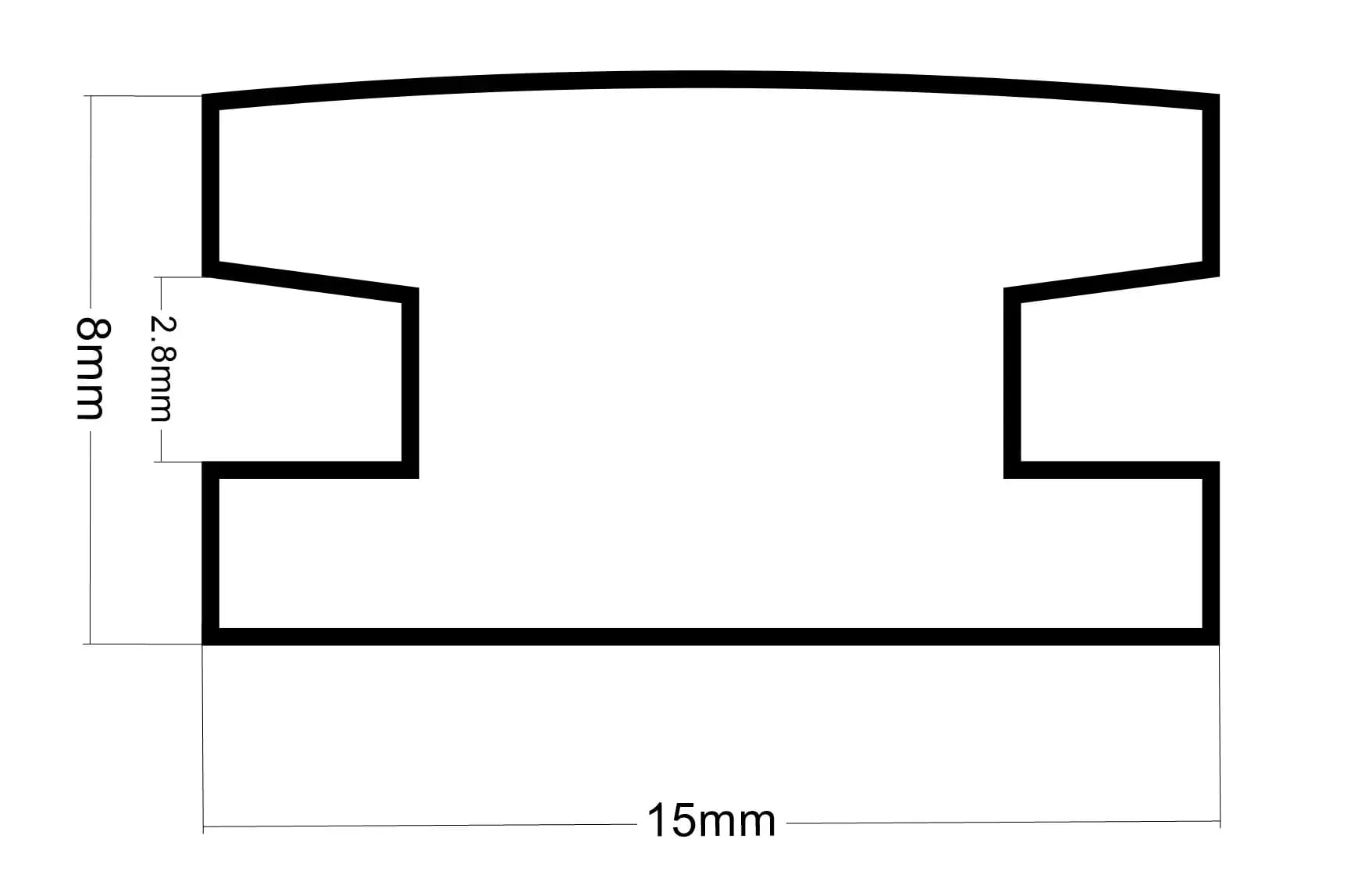 Barre de pression en silicone pour PFS-200X – 2